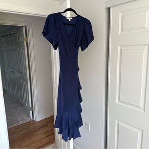 Chelsea28 Wrap Midi Dress